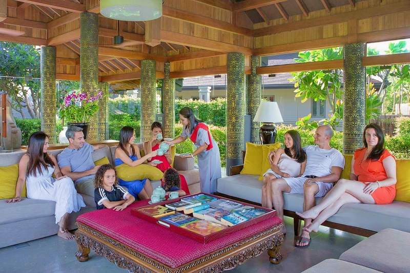 beach accommodations property with friends