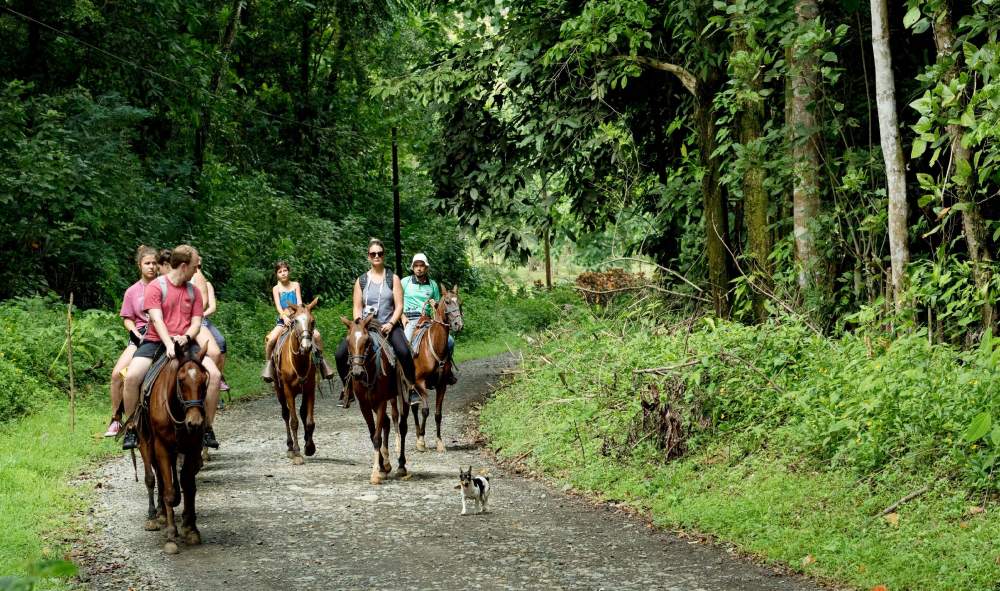 Horseback Waterfall tour Manuel Antonio Costa Rica