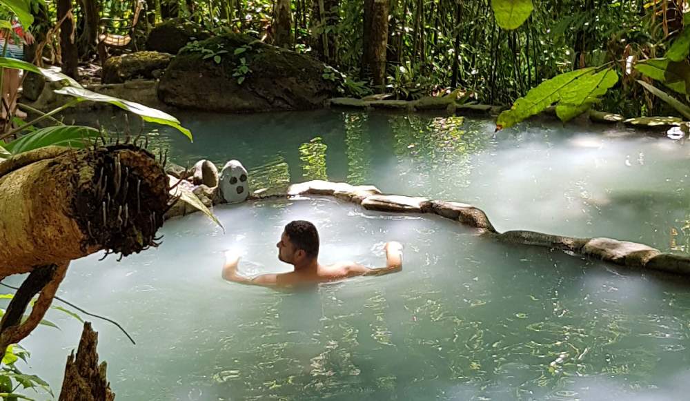 Jungle Hot Springs near Manuel Antonio Costa Rica