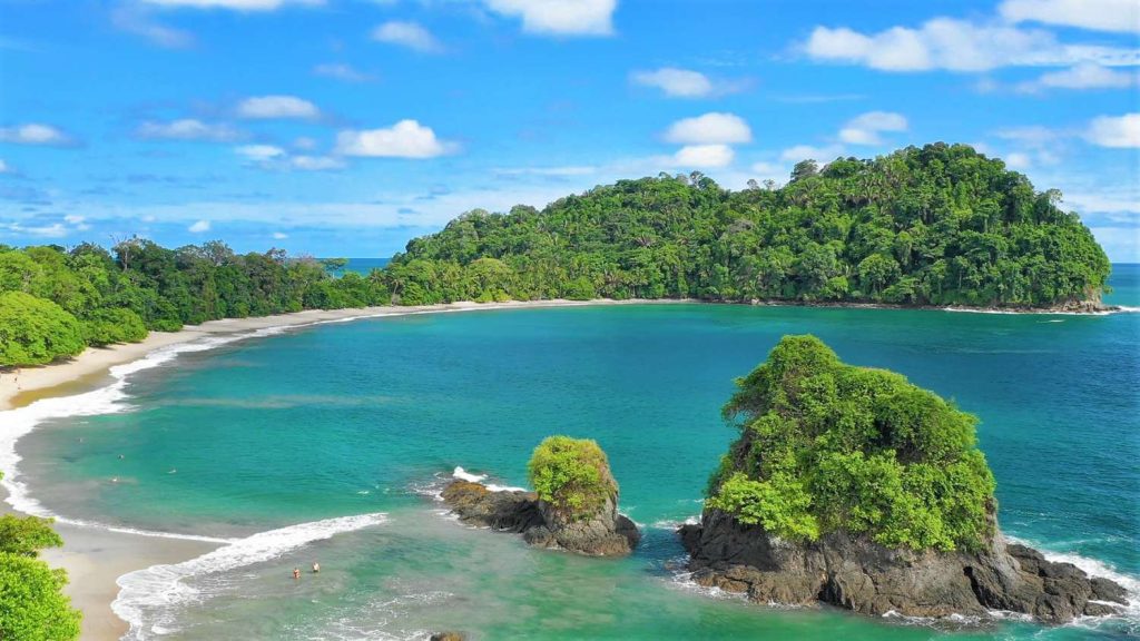 Manuel Antonio National Park beach Costa Rica
