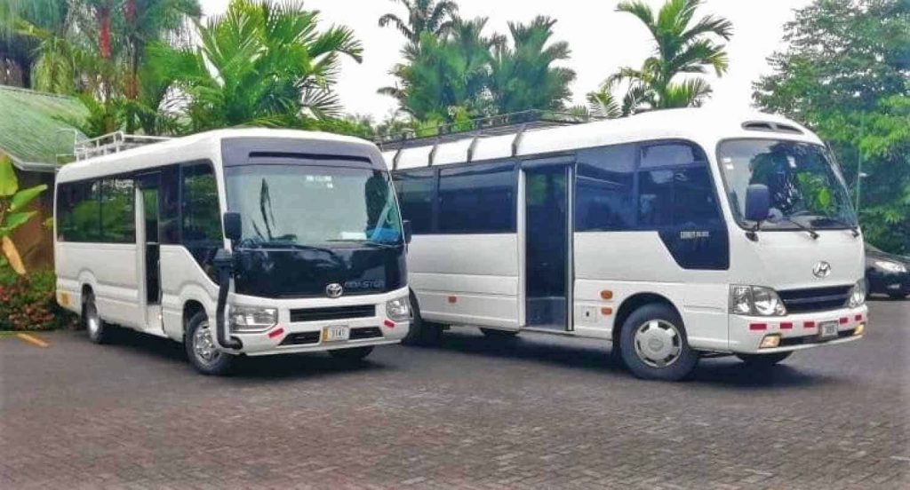 Airport shuttle transportation to Manuel Antonio Costa Rica