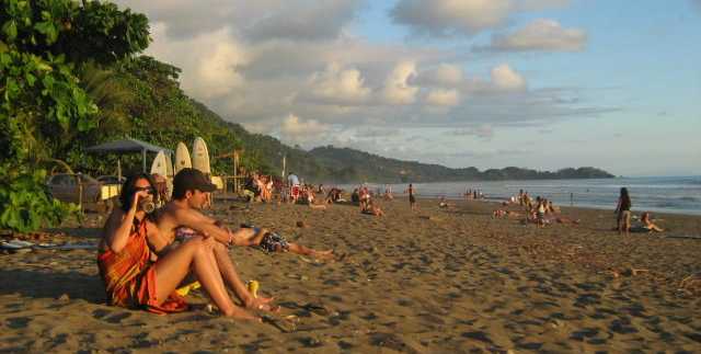 Costa Rica's eco friendly beach