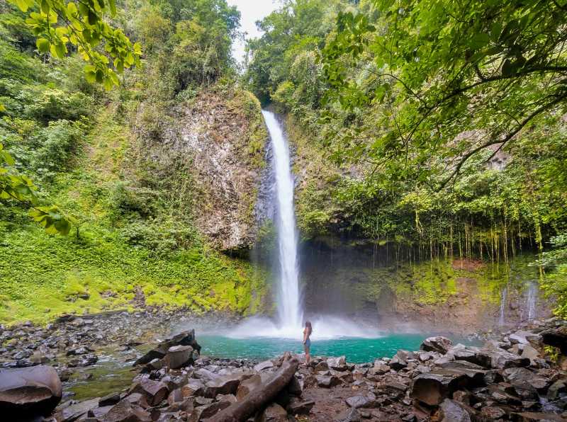 La Fortuna waterfall Costa Rica waterfalls
