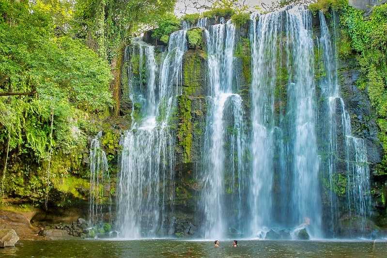 Llanos De Cortez waterfall Costa Rica