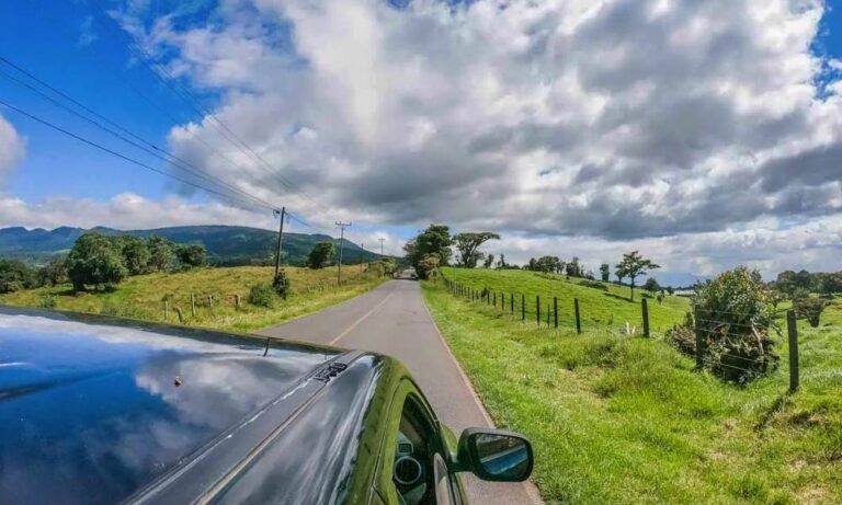 Scenic drive to Manuel Antonio
