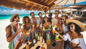 Beach resorts group trip ideas with friends