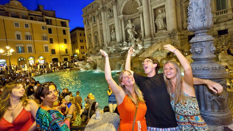 Group trip ideas, Trevi Fountain in Rome