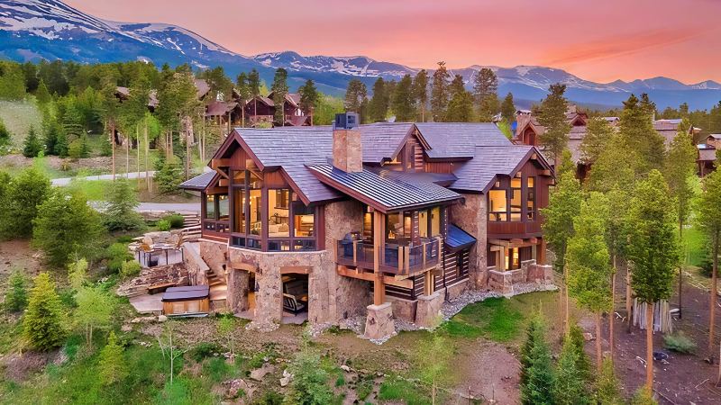 ski resort vacations large rental home